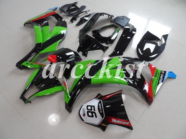 

4 бесплатные подарки шприц новые abs обтекатели комплекты подходят для kawasaki ninja zx-10r 2012 2013 2011 2014 2015 11 12 13 14 15 кузовно