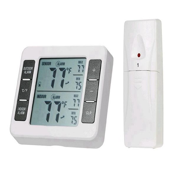 

digital fridge thermometer wireless weather station in outdoor home garden refrigerators ers household thermometers