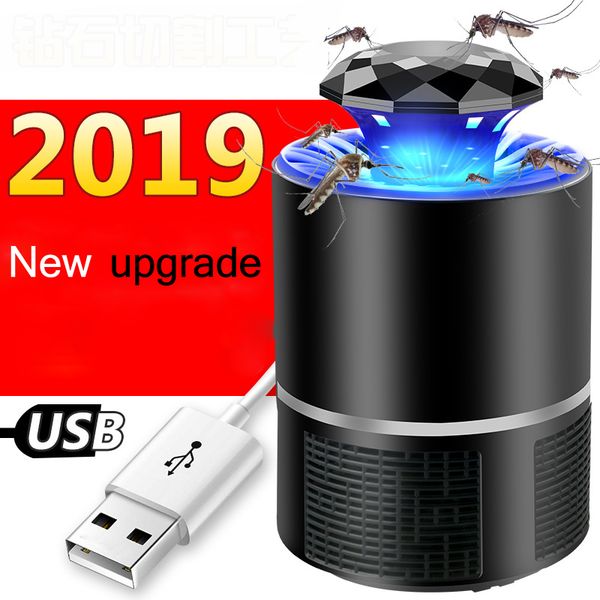 

2019 upgrade cutting mute pcatalyst mosquito lamp home mosquito repellent led killer lamp usb interface