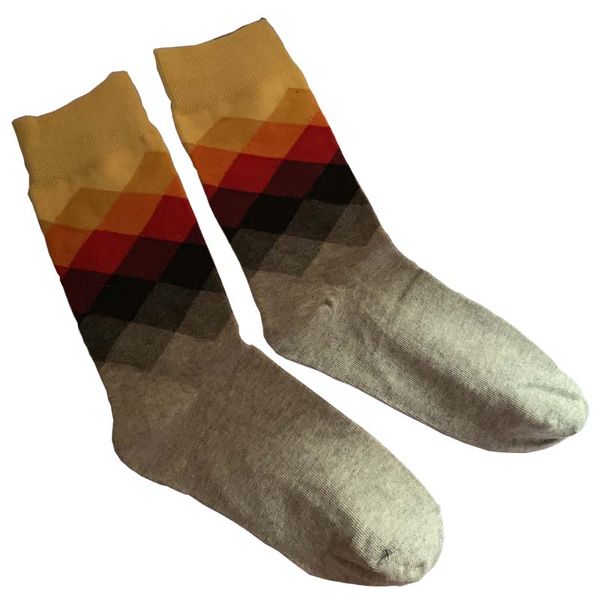 

магазин мужские женские алмазные большие носки джентльмен стиля, Black