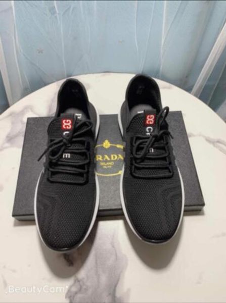 

2019 black designer dress shoes, new paris sneakers, men's party sport shoes size 38-43