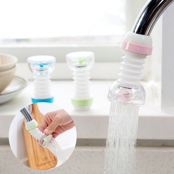 

1pcs kitchen water-saving faucet filter shower water rotating spray tap water filter valve for kitchen bathroom accessories