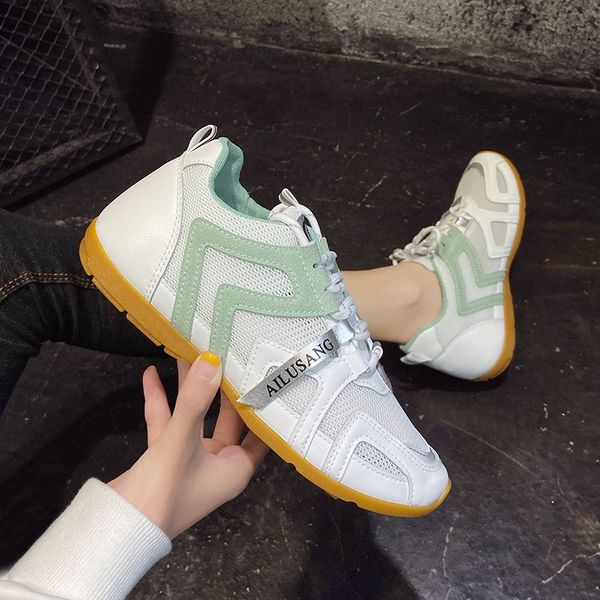 

summer walking sneakers women white running shoes for ladies hidden heel sport shoes women mesh breathable gym for girls
