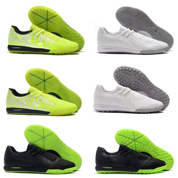 

new men zoom phantom vnm tf ic indoor new lights under the radar soccer football shoes boots cleats size us 6.5-11