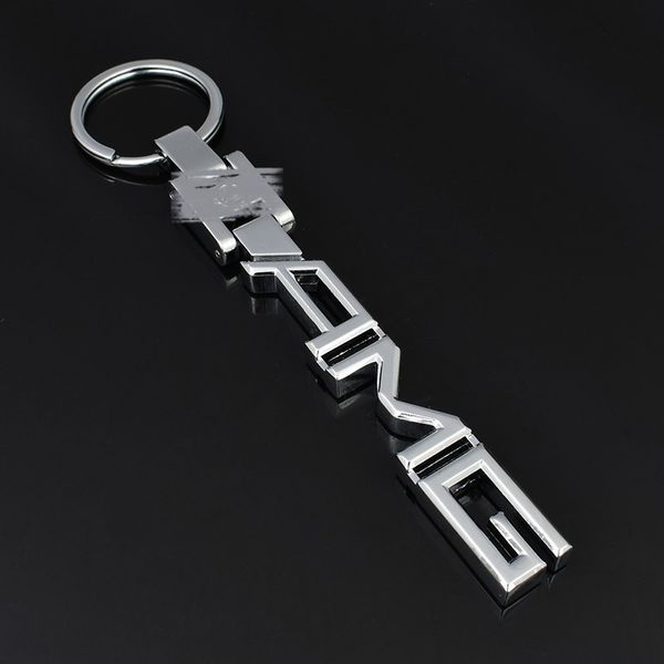 

дизайнерские мужские автомобильные брелки популярные 3d металлические буквы кулон брелок брелок подходит для mercedes b-enz c g e s r m a 63, Silver