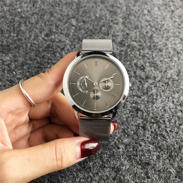 

tm 2140dl selling casual fashion ladies watch royal oak grid band quartz th watch ing, Slivery;brown