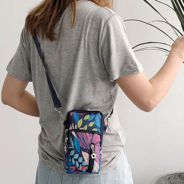 

fashion messenger bags women print casual tote outdoor bags nylon handbag zipper shoulder bag bag bolsas femininas #yj