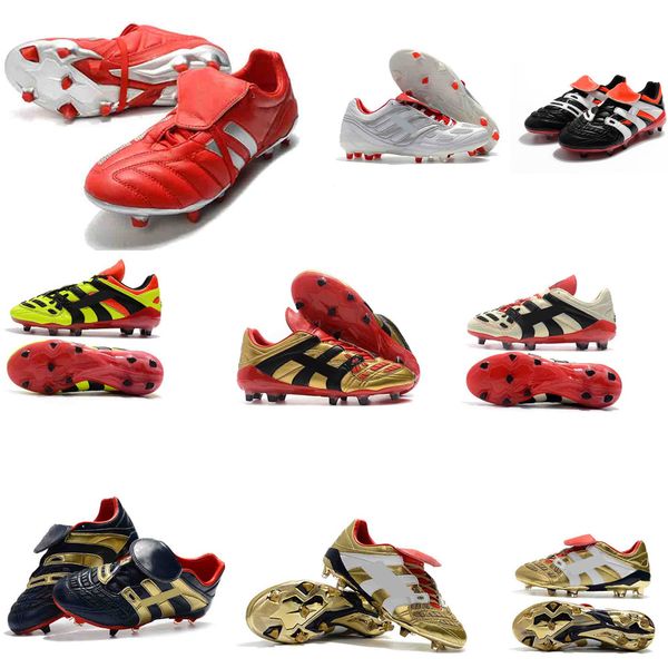 

2019 predator mania champagne fg soccer cleats 100% original men mens football boots sports outdoor soccer shoes boot sneakers size 39-45