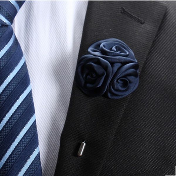 

other groom accessories brooch tuxedos suit lapel pin for men and women jewelry accessory 15 color can choose no:01, Black;gray
