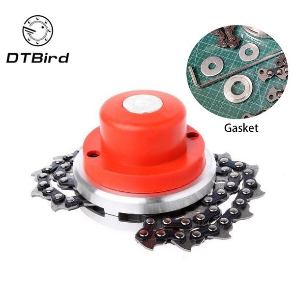 

new universal trimmer head coil 65mn chain brushcutter with thickening chain garden grass parts trimmer for lawn mower