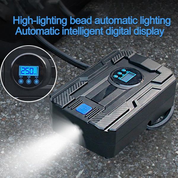 

12v motocycle car tires air pump practical quick fill inflator home electric portable multifunctional bike football