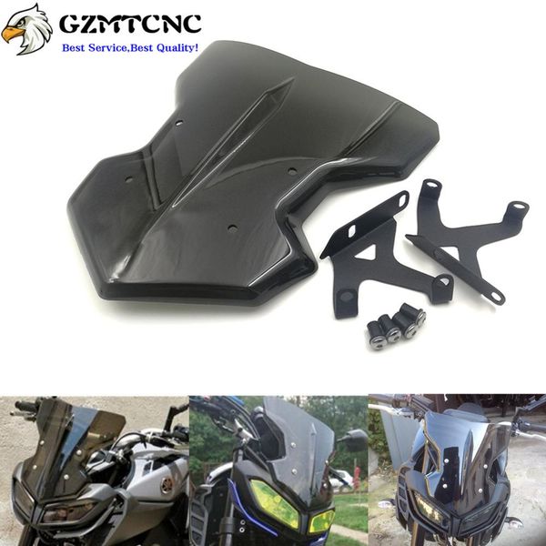 

mt09 fz09 17-19 18 windshield windscreen wind screen odometer shield glass deflectors for yamaha mt-09 fz-09 2017 2018 2019