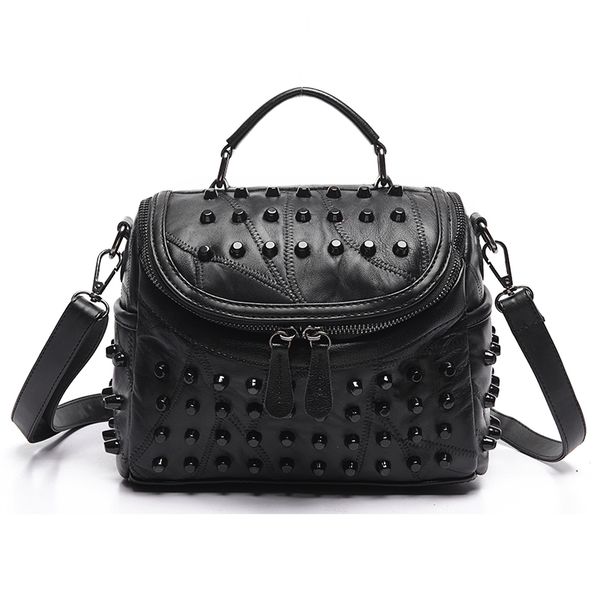 

women genuine leather bag sheepskin messenger bags handbags women brands designer female handbag shoulder bag sac