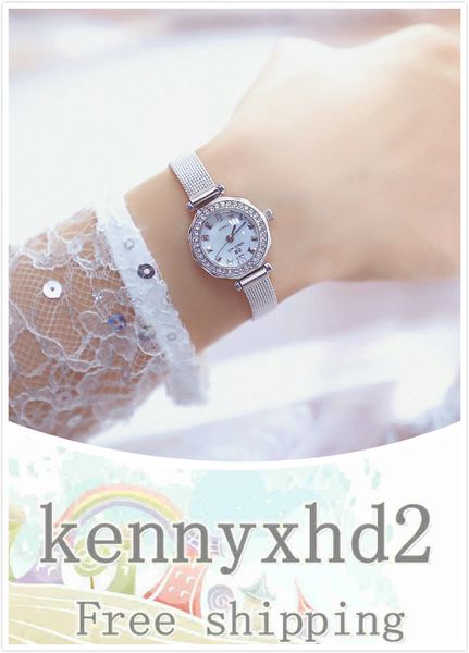 

new selling watch high-end chain watch small chain female watch new korean fa1419, Slivery;brown