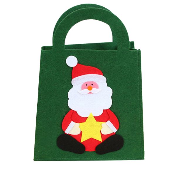 

сумки подарка тотализатора рождества, сумки конфеты войлока, сумки печенья, для благосклонностей рождественской вечеринки