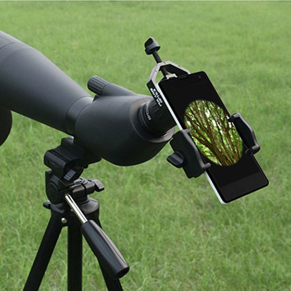 

1 pcs universal smartphone adapter mount for spotting scope telescope microscope binocular monocular tools
