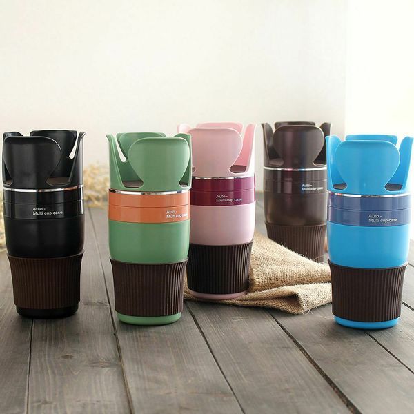 

360-degree rotatable car accessories multi-function car rotating storage cup holder drinking bottle holder interior parts