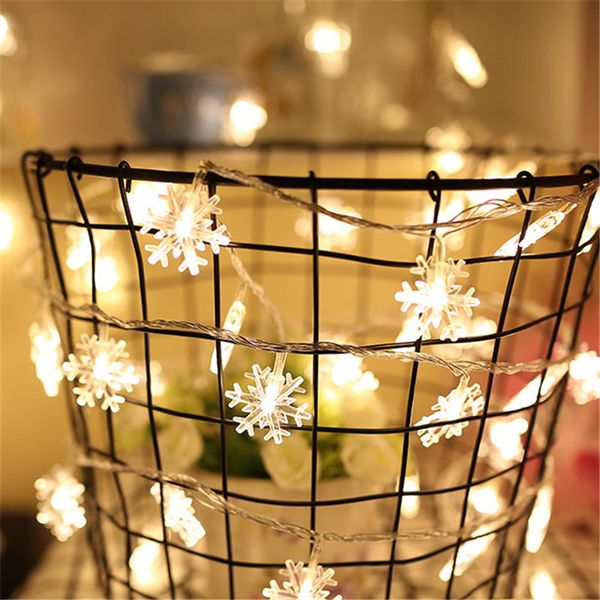 

3m 20 led christmas tree snowflake string fairy lights new year's products natal snow lights for christmas tree decorations