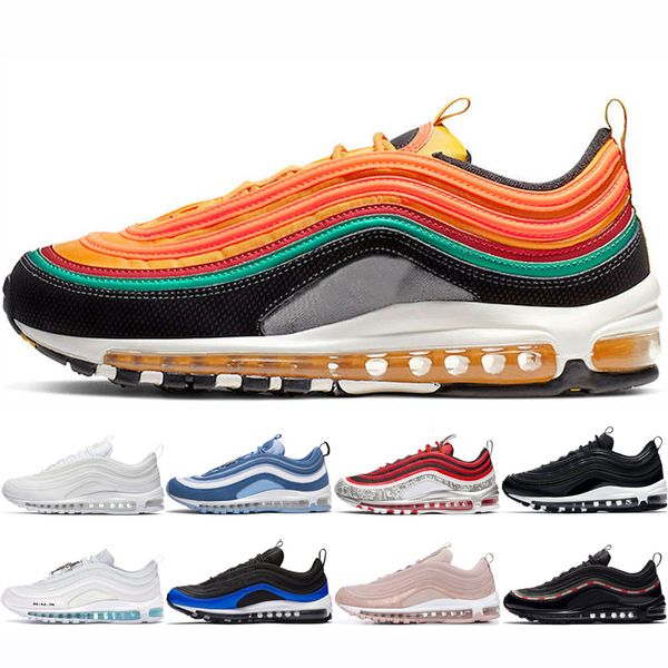 

new arrive sunburst running shoes for men women mens south beach reflective bred red leopard triple black sunburst sneakers 36-45