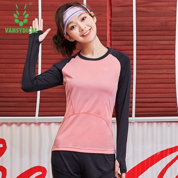 

women's sports tees o-neck running shirts base layers quick dry training yoga t-shirts, Black;blue