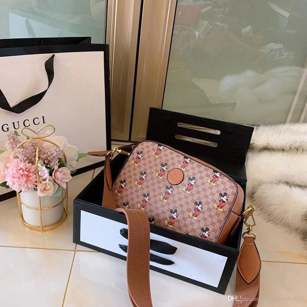 

Дизайнерская сумочка Mickey series camera bag сумка кошелек дизайнерский рюкзак Sac à main CARD holder чемодан вещевой мешок кошелек сумка 2020 новый
