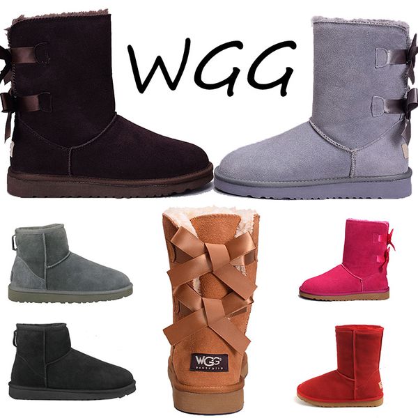 

2019 дешевые роскошные wgg australia классические зимние ботинки зимние сапоги модные дисконтные ботильоны многоцветные для женщин размер 5
