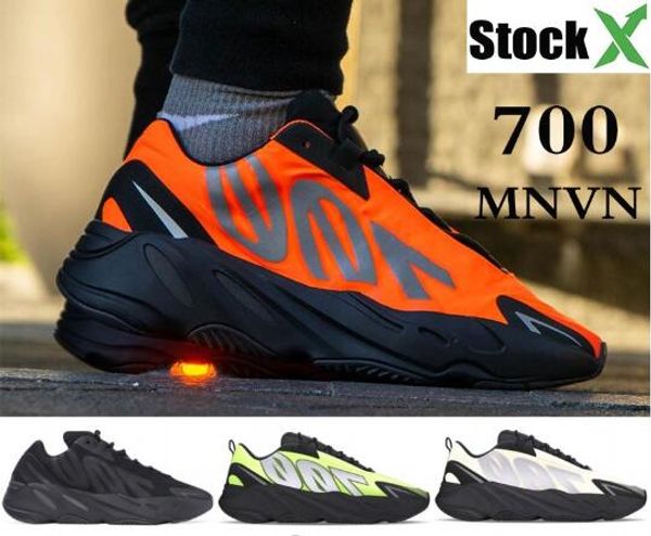 

reflective 700 wave runner kanye west mnvn carbon blue solid grey orange bone magnet runing shoes men designer shoes women static sneakers