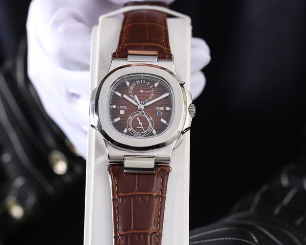 

automatic movement nautilus watch rose gold quality pp wristwatch watch patek philippe 00 mens watches [not off shed wool] d2694, Slivery;brown