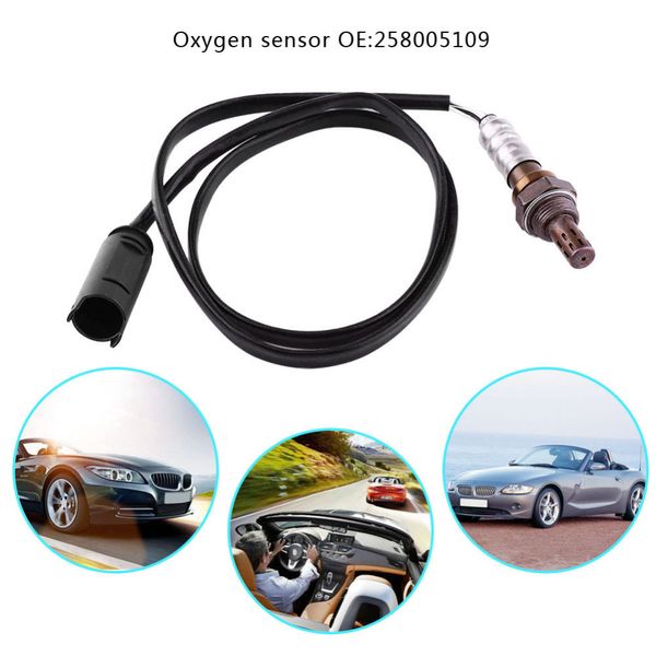 Freeshipping Sensor de Oxigênio Do Veículo Do Carro Auto Rear Sensor De Oxigênio O2 para BMW E39 E46 E53 E85 Z3 Z5 Z 0258005109-Car Styling