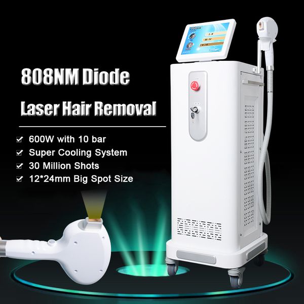 

808nm-810nm лазерный диод машина постоянного удаления волос лазерный диод удаление волос безболезненный soprano ice лазерная эпиляция машина, Black