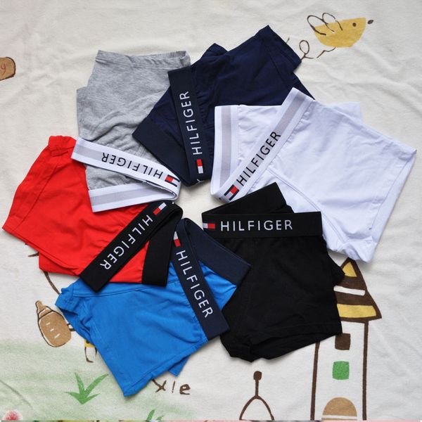 

19fw luxurybrand men underwear boxer letter oft cotton underpant port ca ual underwear for men boy 6 color 4 ize hipping