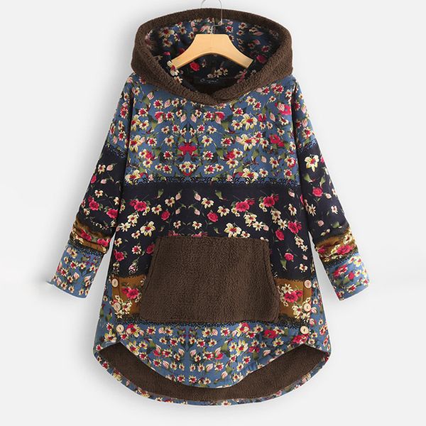 

женщины свитер дамы куртки hoodie зимы повседневная мода отпечатано сыпучие, Tan;black