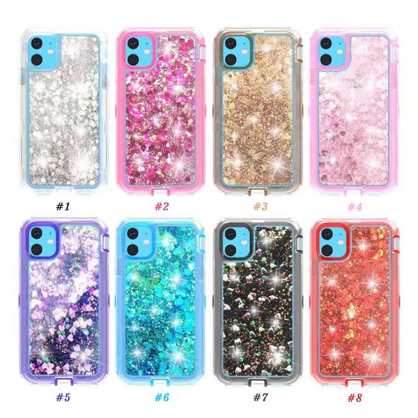 

for iphone 11 pro x case flowing liquid floating luxury bling glitter sparkle tpu bumper case for iphone 6 7 8 plus samsung s9 plus note 9