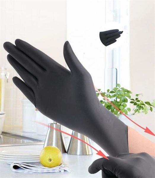 

бесплатная доставка черный латекс лот kitchen работы rubber сада универсальный lead перчатки водонепроницаемый защитные перчатки g0203