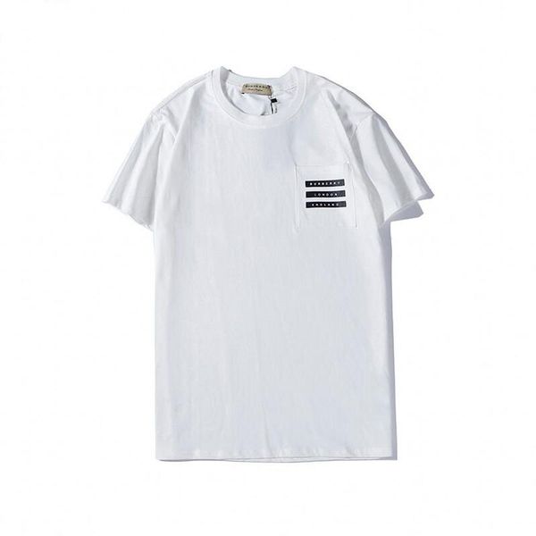 

wholesale- mens designer brand t shirts fashion mens woman clothing casual streetwear t shirt letters printing cotton crew neck short sleeve, White;black