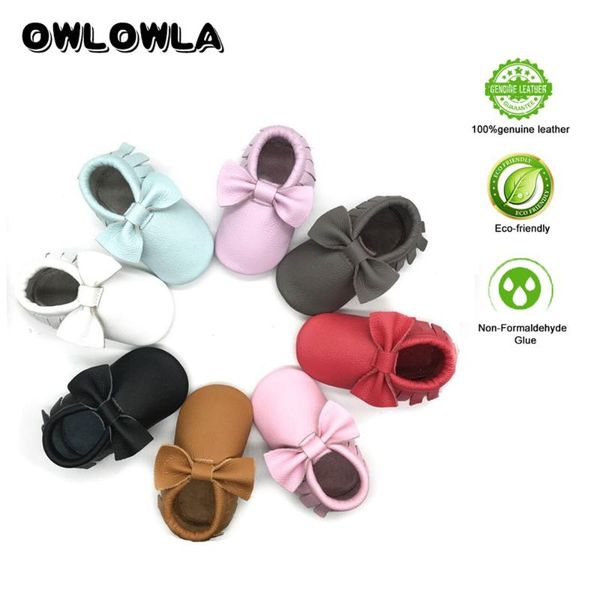 

owlowla moccasins baby genuine leather shoes soft sole kid shoes