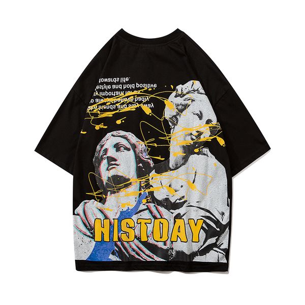 

2020 / с логотипом италия мужчины роскошь марка tshirt дизайнер продажа женщин летние рубашки рубашки вышивки высокого качества печати хлопо, White;black