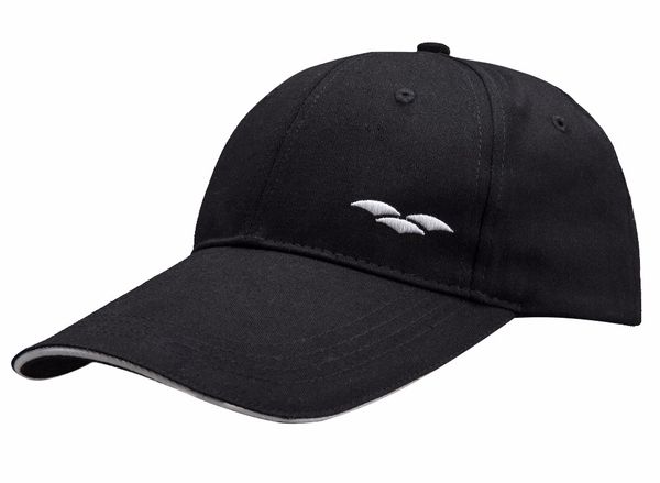 

mier golf cap long bill baseball cap for men and women, running hat sun protection, Black;white
