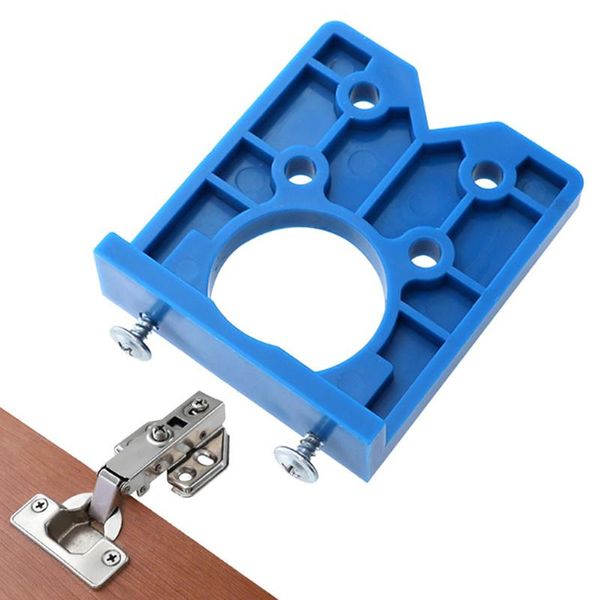 

35mm accurate diy hole opener tool hinge drilling jig concealed guide door saw cabinet accessories high impact mounting locator