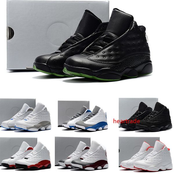 

2019 new j13 xiii mid high infra-bred 13 13s outdoor children basketball shoes boy girl young kid sport running sneaker size 28-35