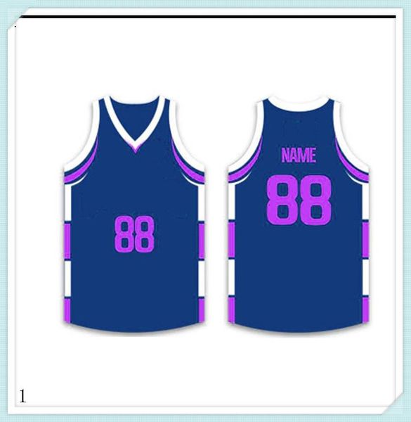 

2019 2020 Basketball Jerseys Quick Dry BLUE red Embroidery Logos Free Shipping Cheap wholesale Men Size Jersey86466