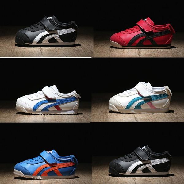 

новорожденные os тигр малышей детские младенческих кроссовок маленьких мальчиков девочка японских известные тренеры дети спорт зашнуровать о, Black