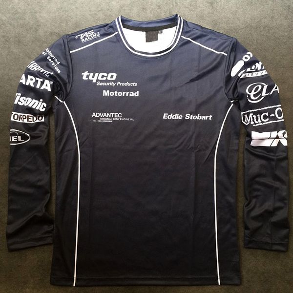 

black long sleeve for motorbike atv bike riding motocross summer t-shirts