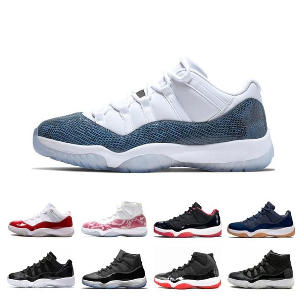 

drake 11 navy pink snakeskin 11s concord 45 men women basketball shoes cap and gown bred platinum tint designer sport trainer sneakers