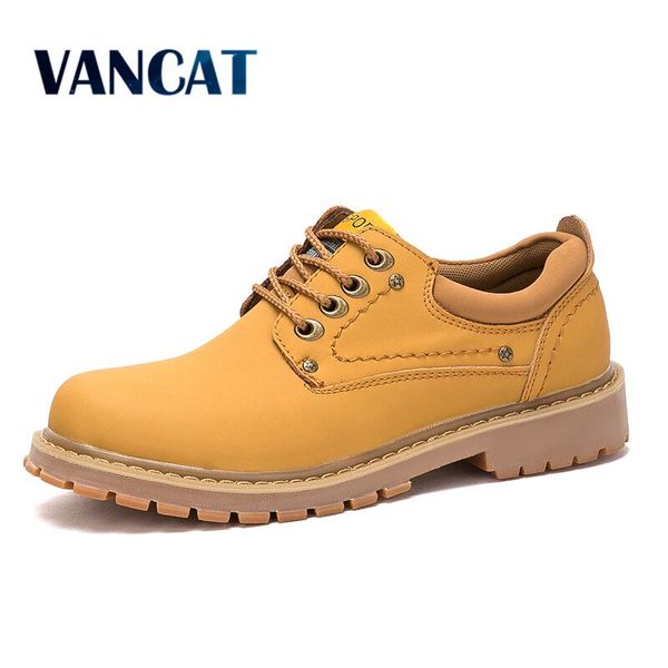 

vancat 2019 new luxury business dress moccasins flats slip on new men's casual shoes dress mens business shoes work men's, Black