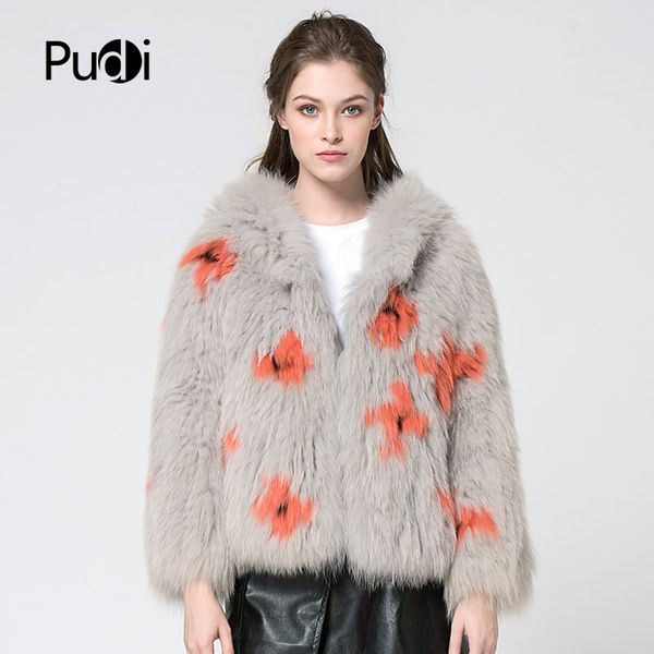 

ct7030 the new women winter new lady fur coat fashionable hair cardigan with hat coat, Black