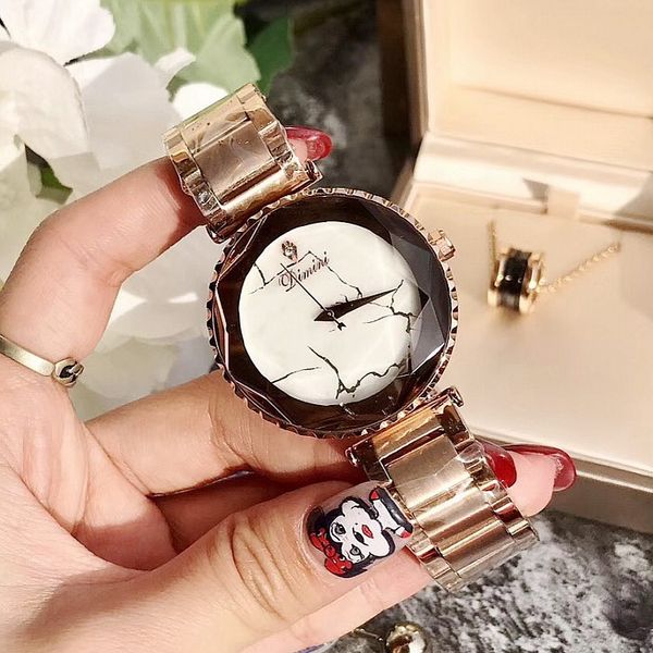 

dimini fashion diamond women watches japan movement quartz wristwatch stainless steel ladies watches, Slivery;brown