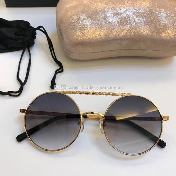 

4232 luxury sunglasses for women brand designer fashion sunglasses round full frame uv protection lens with original box, White;black