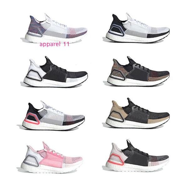 

2019 ultra mens running shoes cloud white black dark pixel refract clear brown primeknit sports trainers men women sneakers with