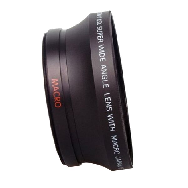 

67mm 0.43x digital high definition super wide angle lens with macro for dslr camera